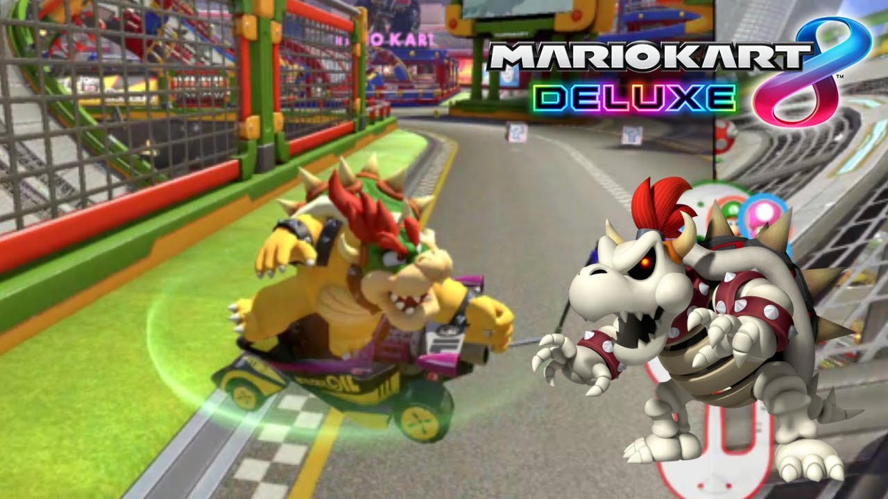 Mario Kart 8 Renegade Roundup (Bowser VS Dry Bowser)