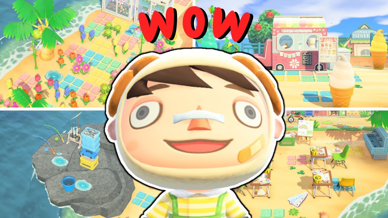 Decorating ALL Of My Beaches In One Video!! ACNH