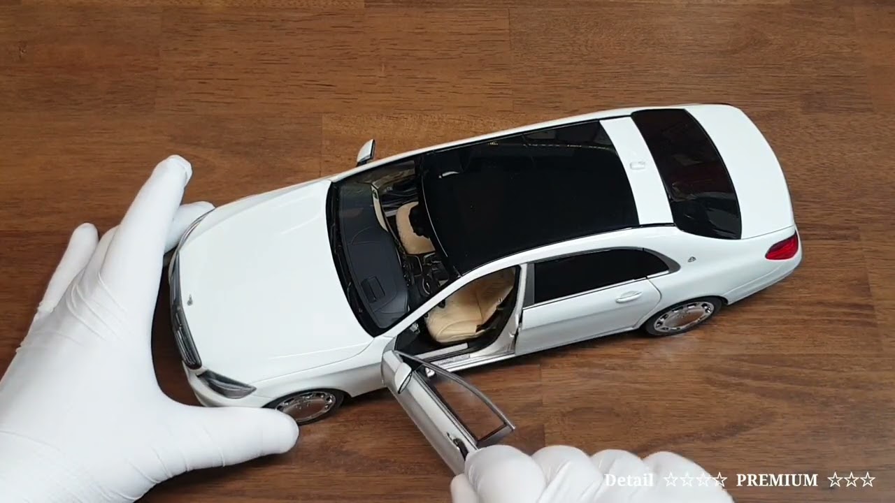 1:18 Benz Maybach S600 autoart composite review [Unboxing]
