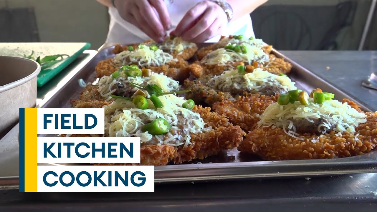 How military chefs keep their skills sharp on Operation Shader