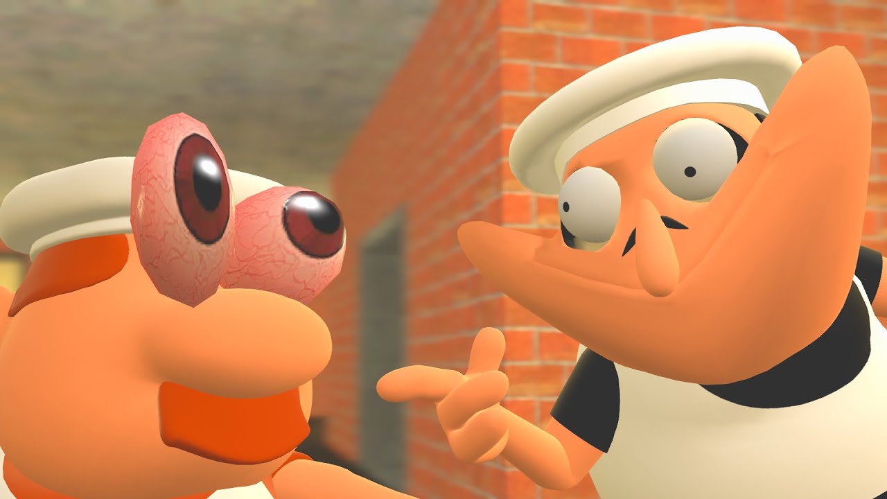 Gustavo's last visit... (short part of Fake peppino's reaction)