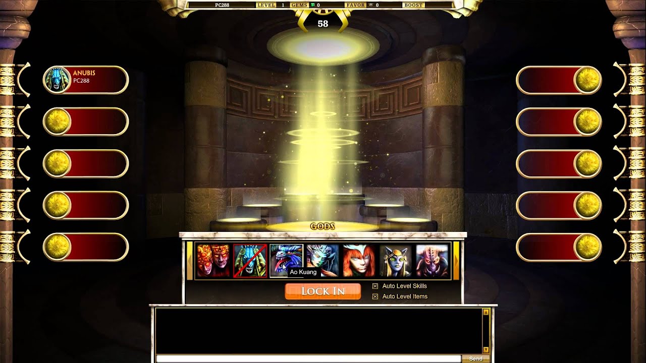 SMITE BETA First Look (List Of Characters)  [HD]