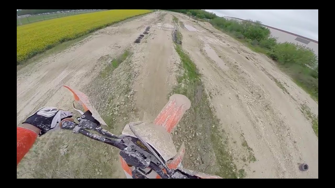Home-Made MX Track - 3 Laps RAW