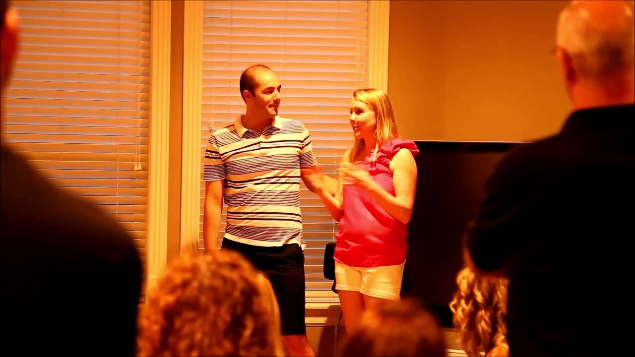 Surprise Pregnancy Announcement at 30th birthday!