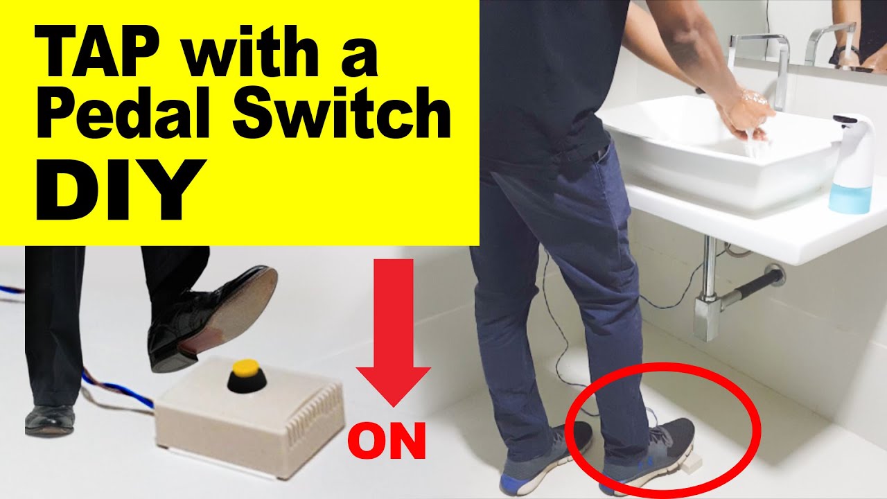 Pedal Switch Tap -  No Arduino Needed | DIY Easy Conversion