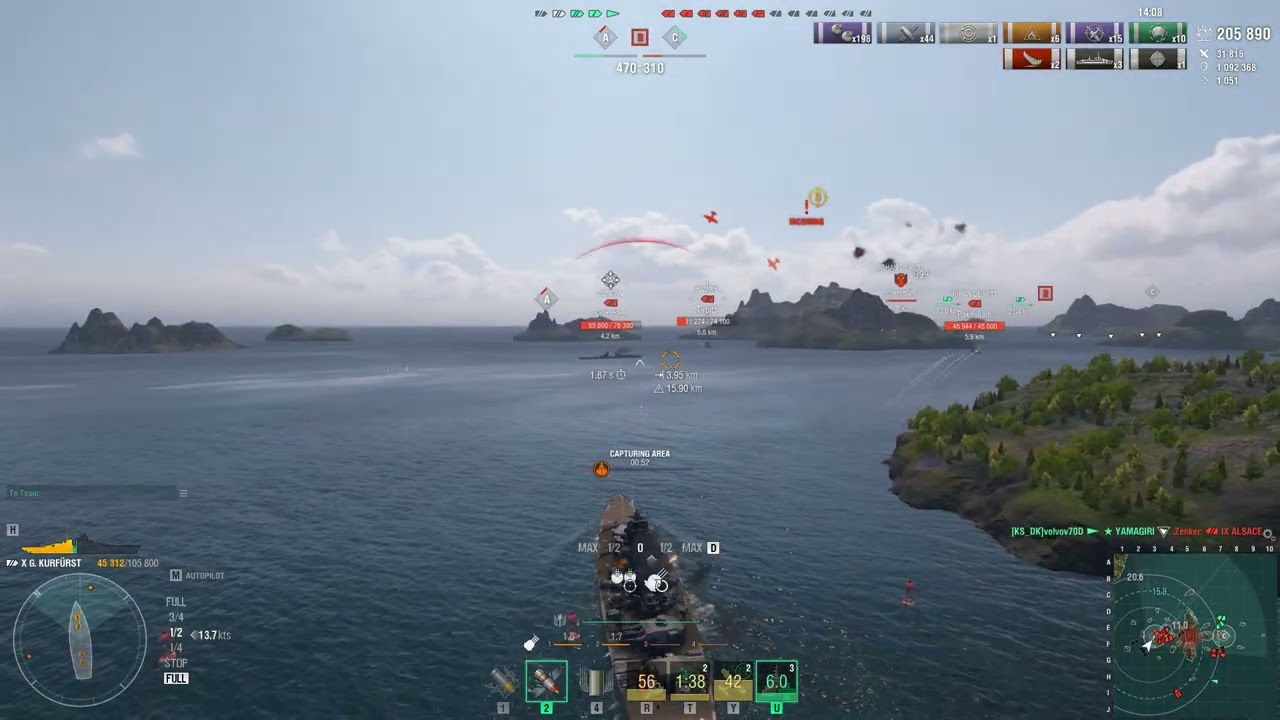 World of Warships Asymmetric Battle #71