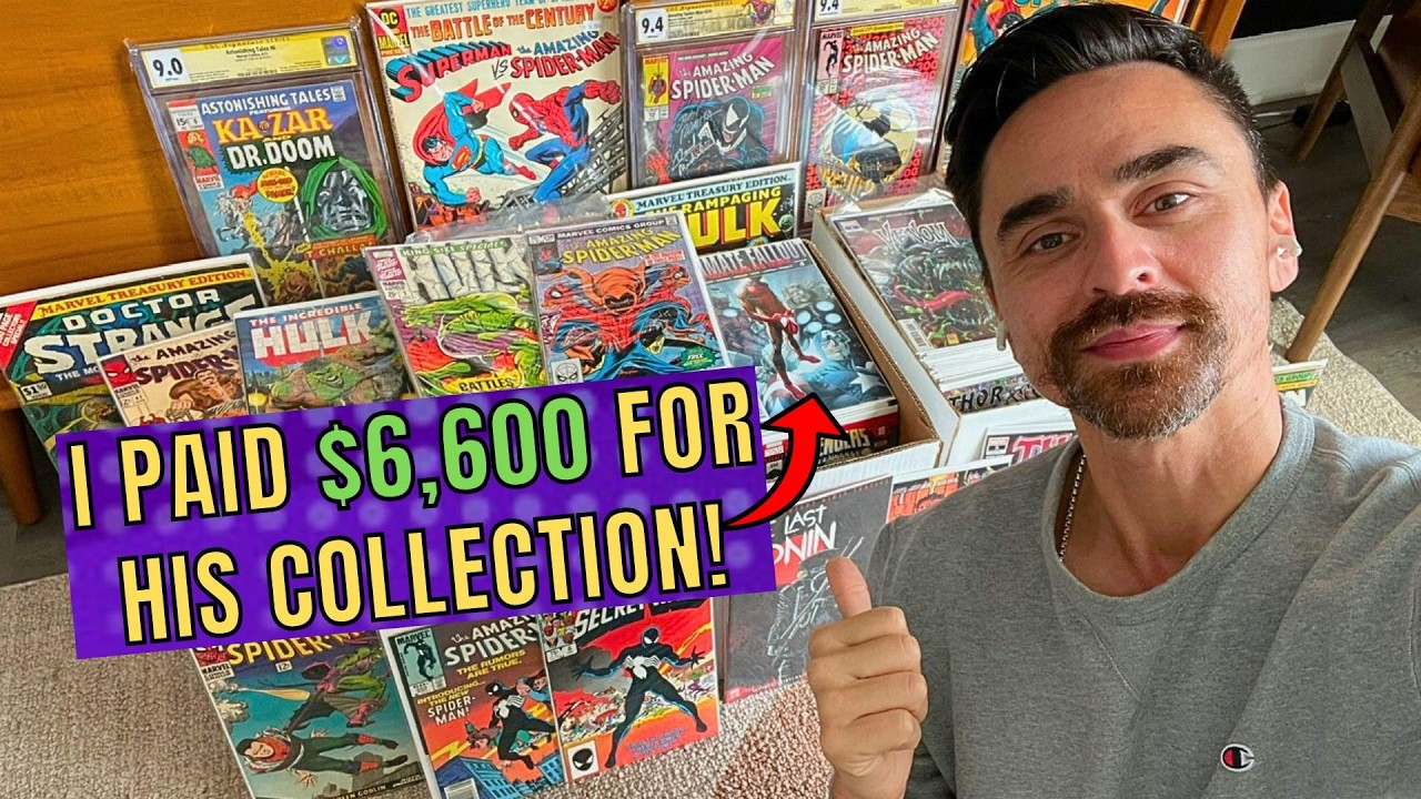 Did I Overpay?! Buying A Comic Collection From A Channel Subscriber!