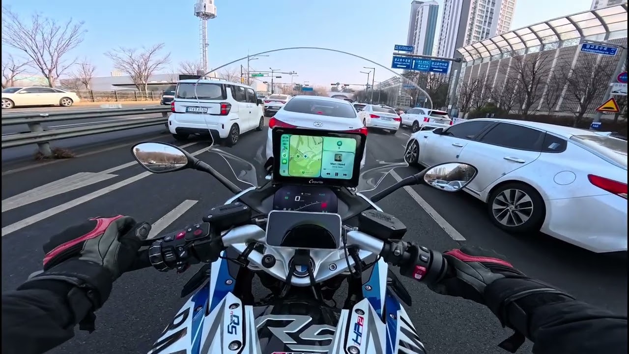 BMW R1250rs 날씨가 너무 좋다!!