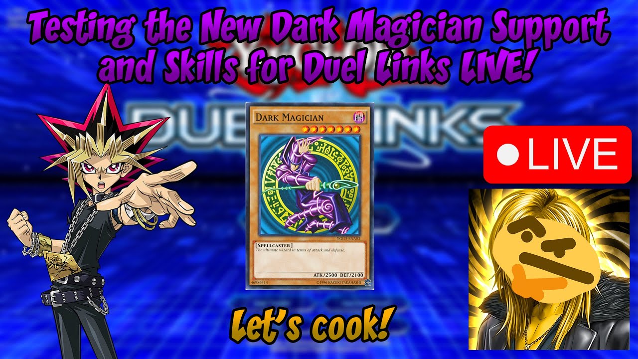Testing Out the New DM Support & Skills LIVE! [Yu-Gi-Oh! Duel Links]