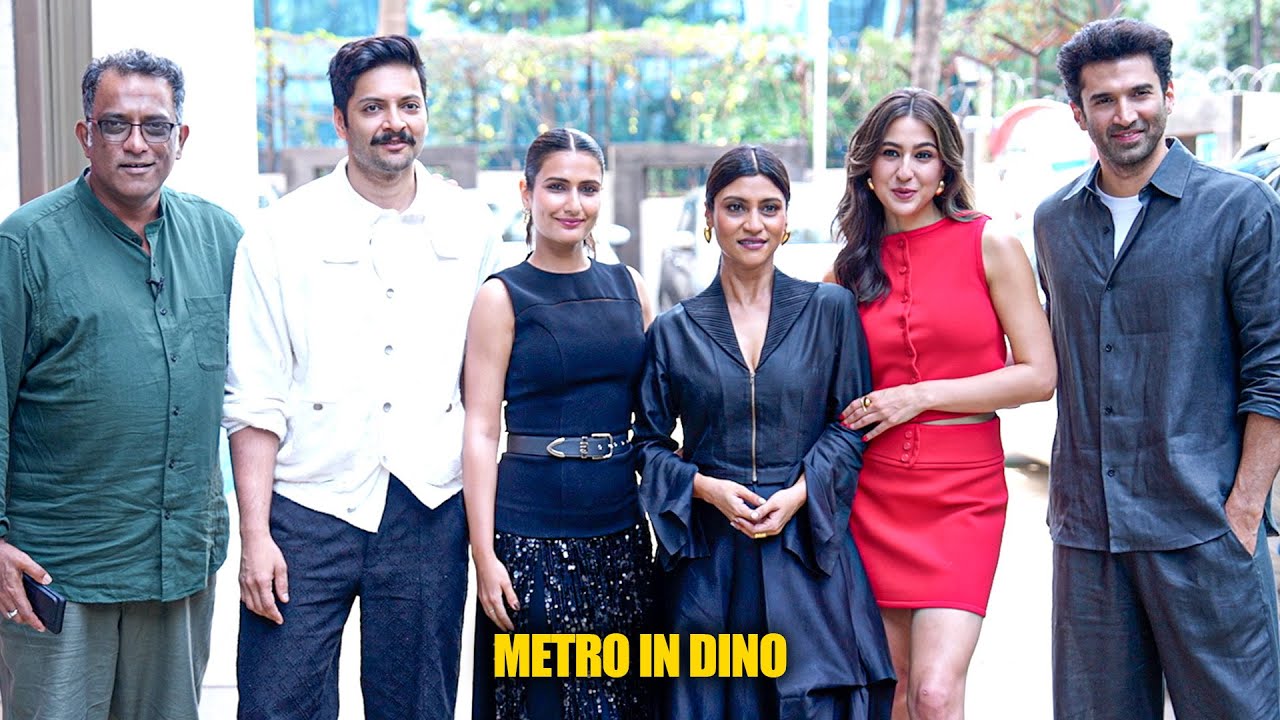 All Eyes on Metro... In Dino: Cast Gets Candid During Promotions | Aditya Roy Kapur,Sara Ali Khan
