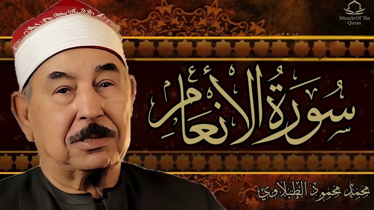 اجمل ما قرأ الشيخ محمد محمود الطبلاوي   تلاوة مرئيه نادره تاريخيه