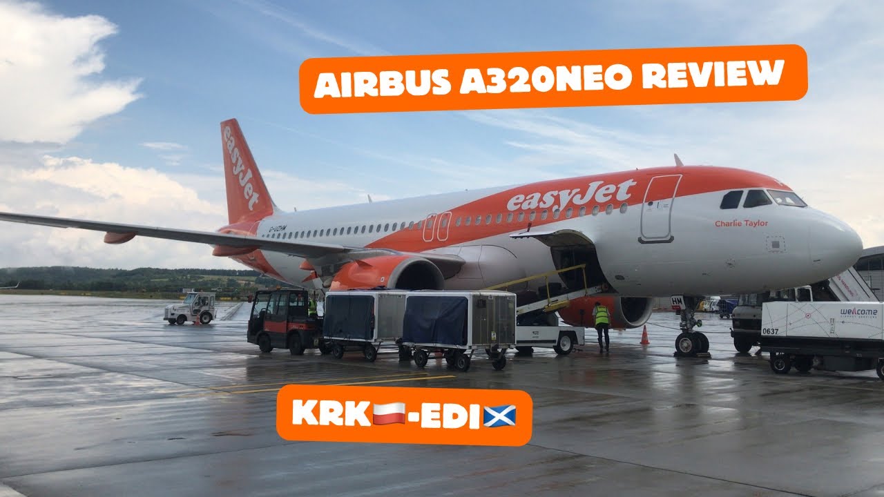 Flight Review | easyJet | Airbus A320NEO | G-UZHM | Krakow to Edinburgh