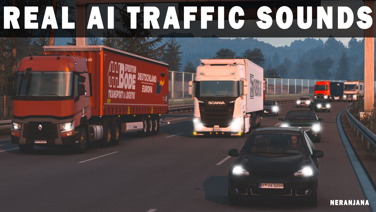 ETS2 Mods v1.43 | Real Ai Traffic Sounds | ETS2 Mods