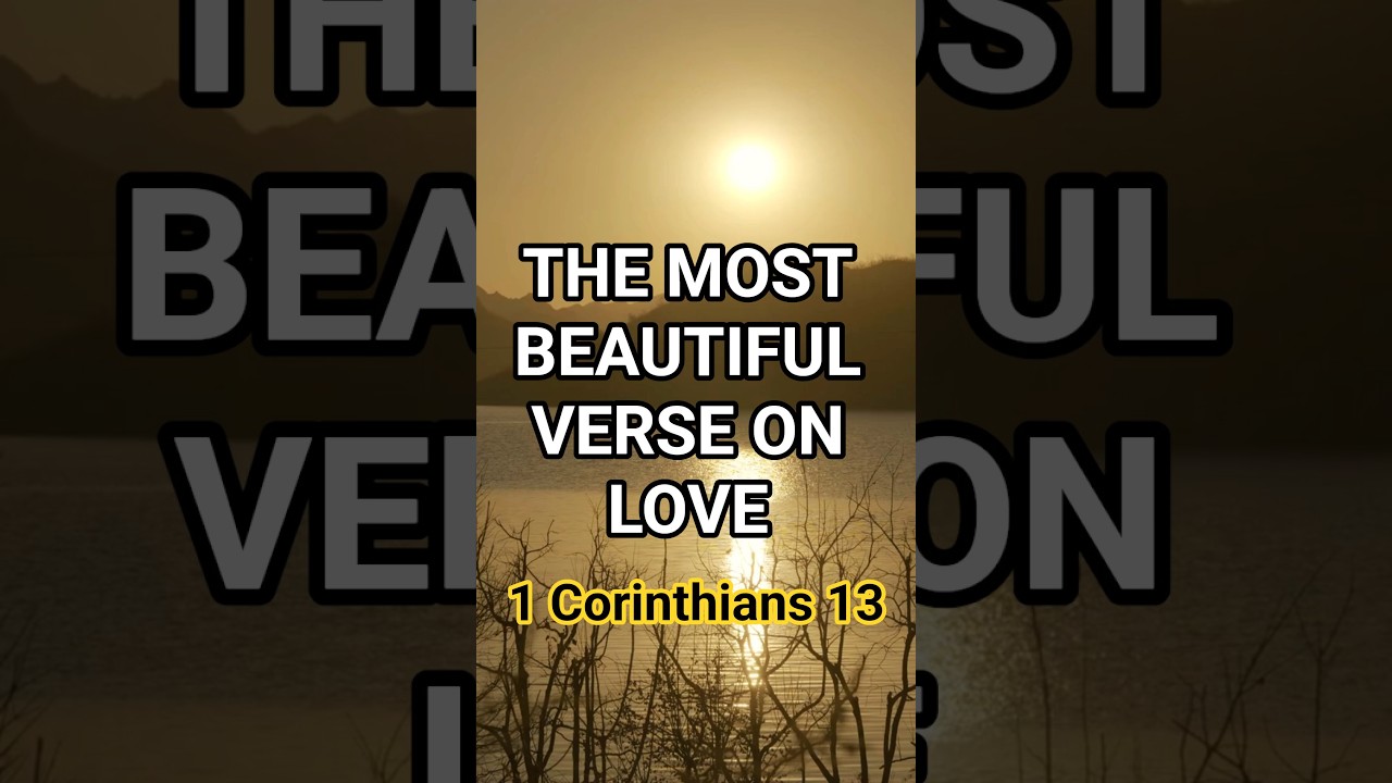 The TRUE Meaning of Love ❤️ | ✝️ 1 Corinthians 13