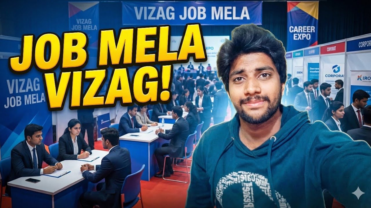 Mega job mela interview in vizag 🫡🙏