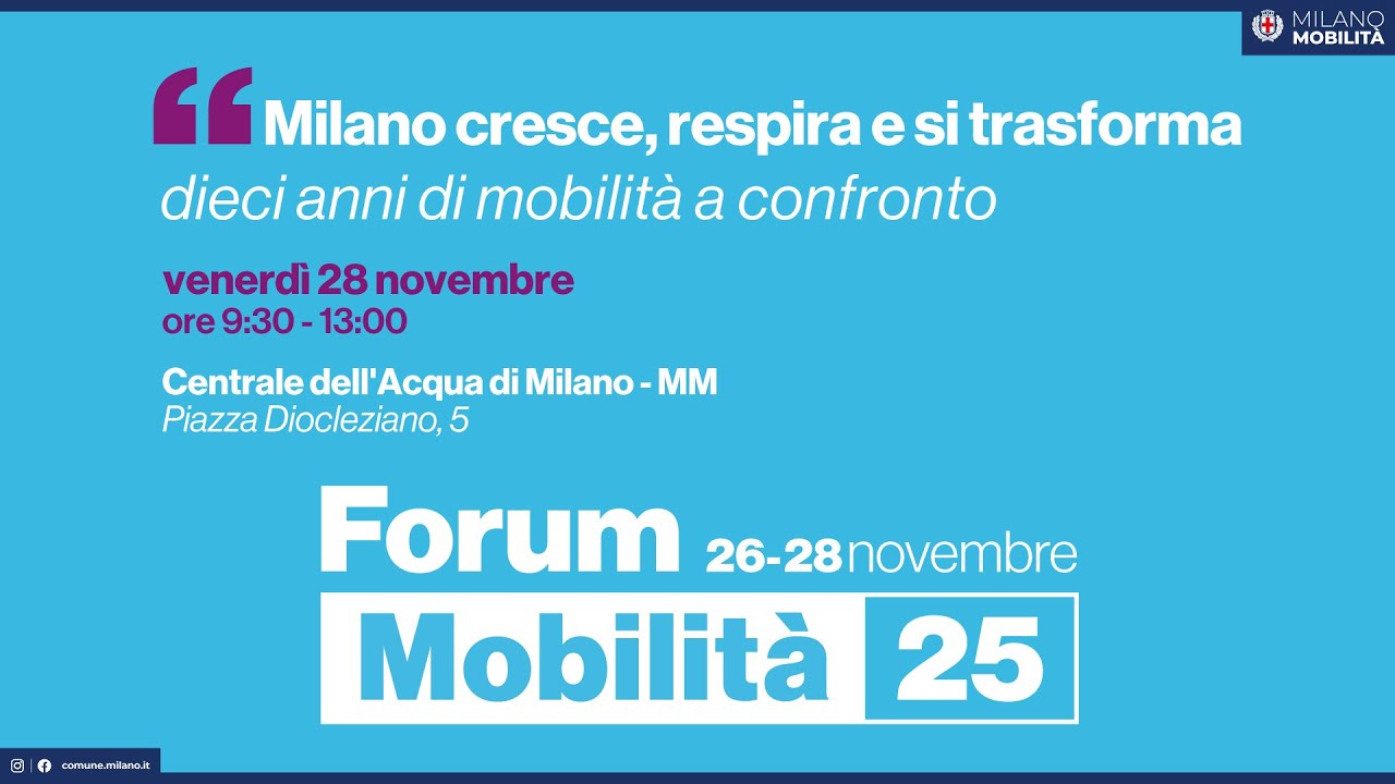 Milano cresce, respira e si trasforma. 10 anni di mobilità a confronto