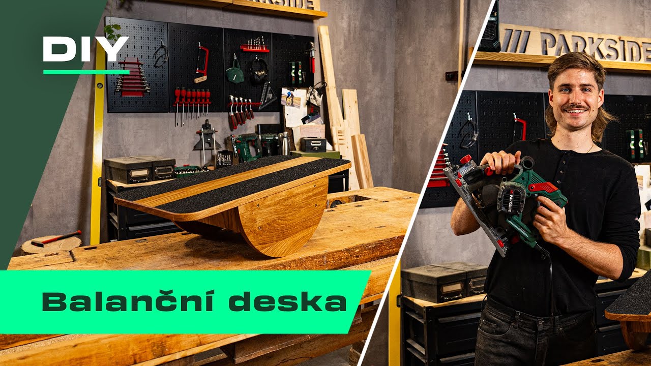 PARKSIDE DIY - Balanční deska I Zvládnete to!