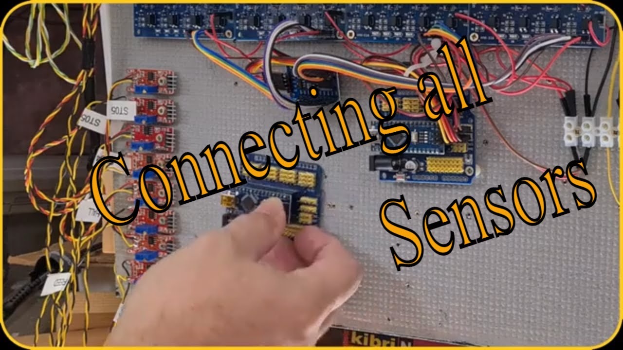 Connecting the Sensors to the control Board #modeltrains