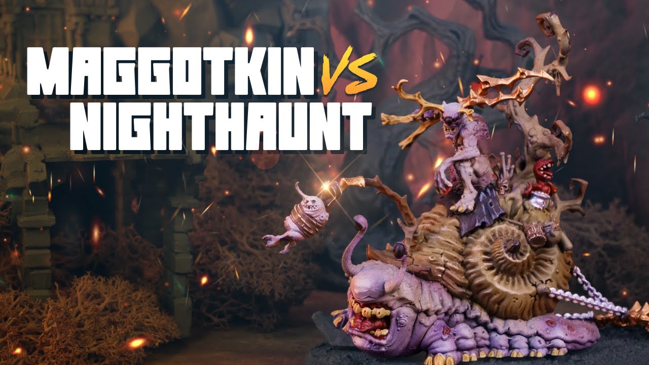 Maggotkin of Nurgle vs Nighthaunt - An Age of Sigmar Battle Report