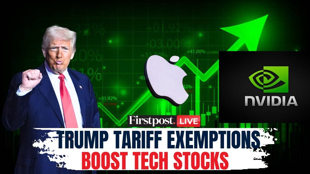 US Stock Market LIVE: Dow Jumping 480 points | 1.2% | Trump Tariff Pause
