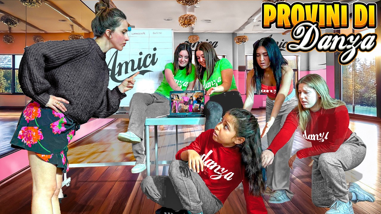 ILARY &Eacute; STATA PRESA IN GIRO! ANDIAMO AI PROVINI ALLA SCUOLA DI DANZA E LA MAESTRA CATTIVA CI CACCIA!