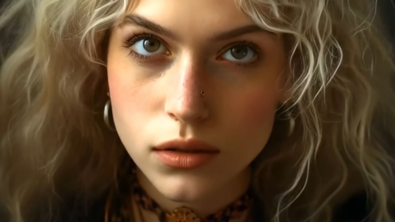 Personal attention from an AI girl. ASMR in VR 180 format