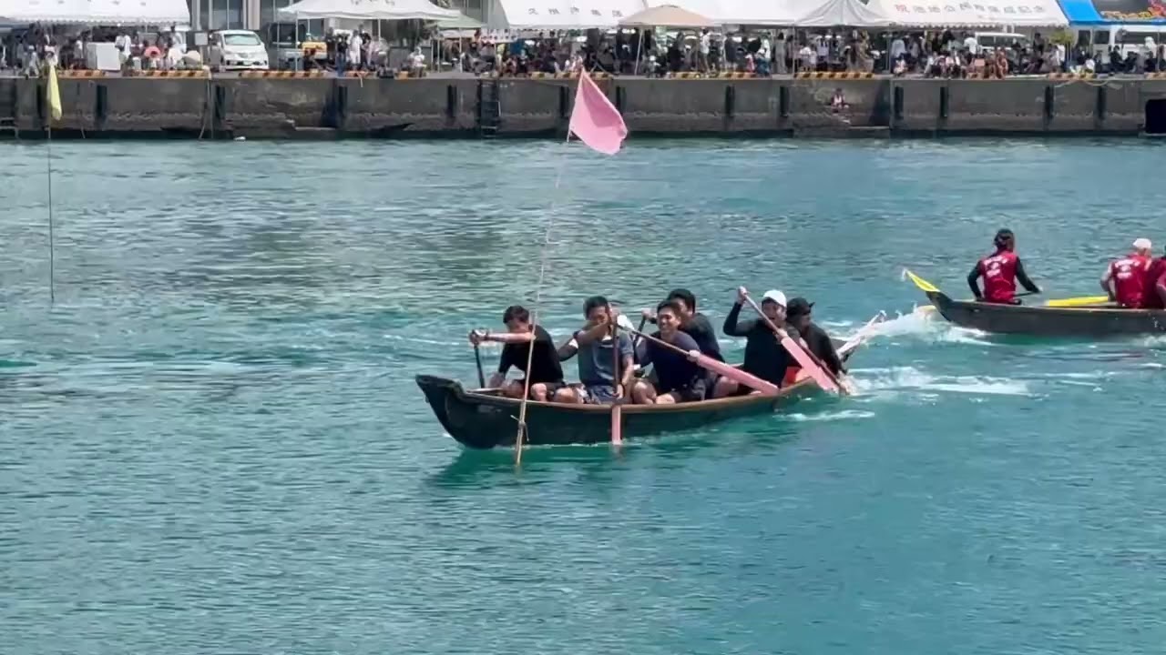 2025瀬戸内町みなと祭り舟こぎ