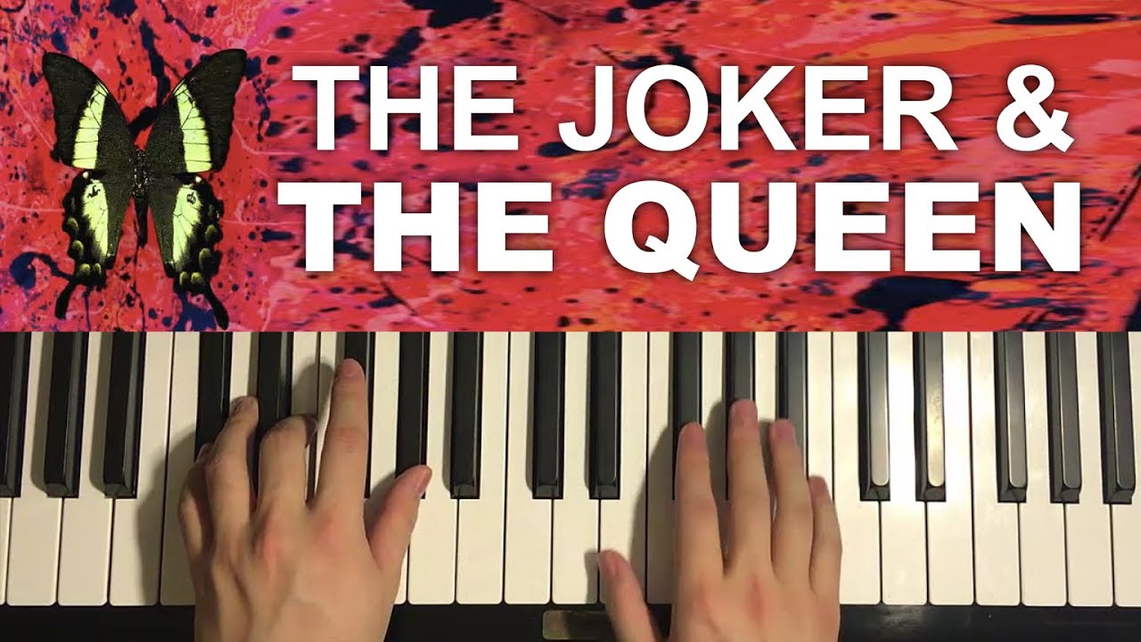 Ed Sheeran - The Joker And The Queen (Piano Tutorial Lesson)