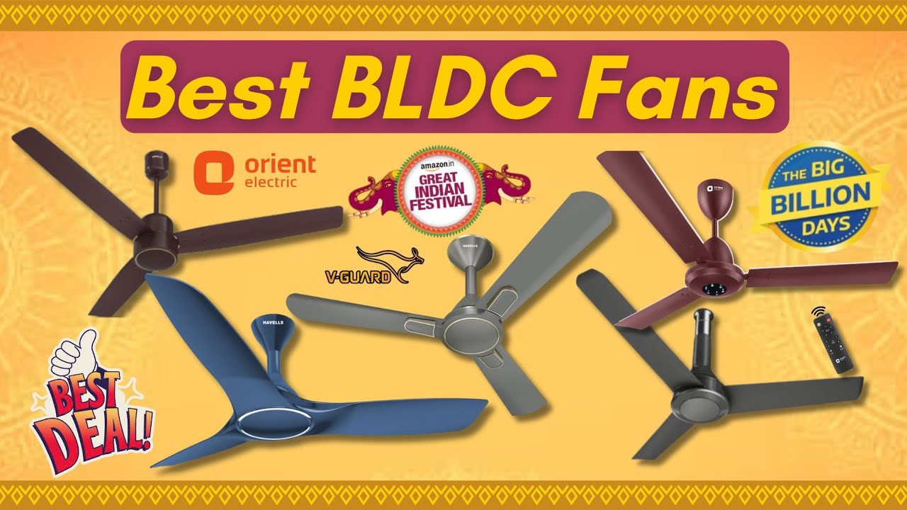 Best BLDC Ceiling Fan in India 2025⚡️Best Bldc Fan Under 3000 