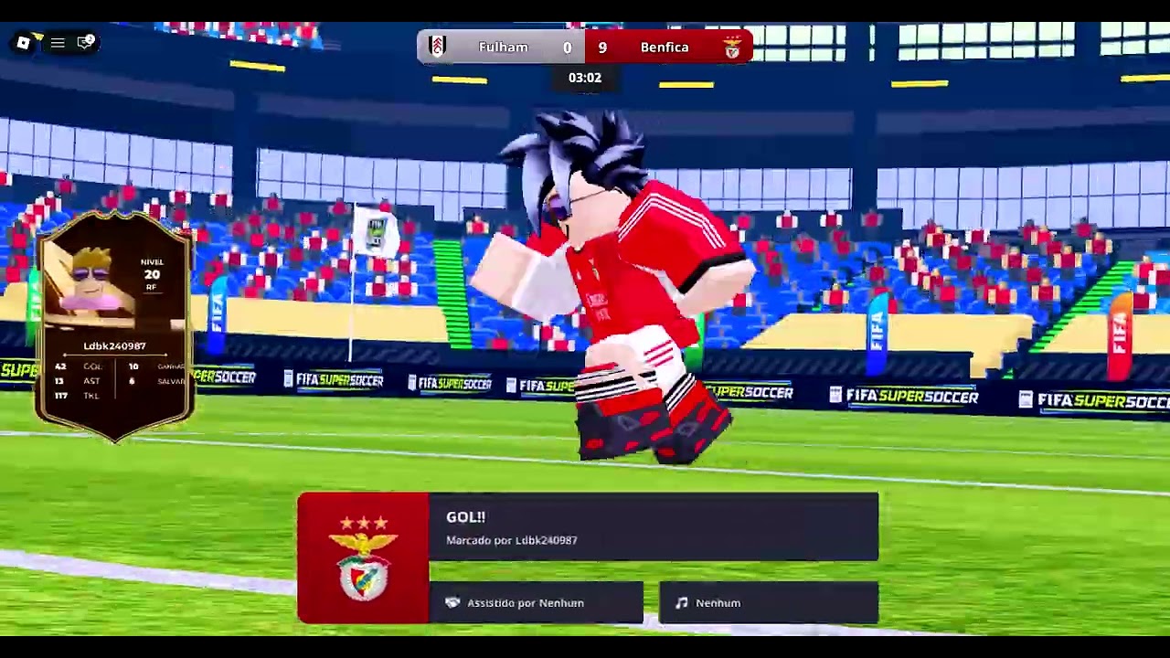 Jogando FIFA Super Soccer