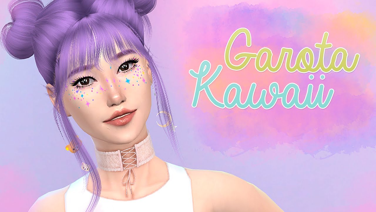 THE SIMS 4 | Garota Kawaii - Criando Sims + Downloads