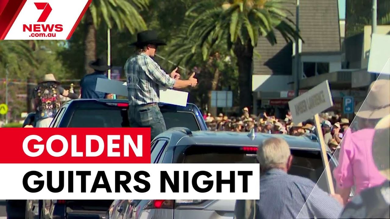Golden Guitars light up Tamworth's country music finale | 7NEWS