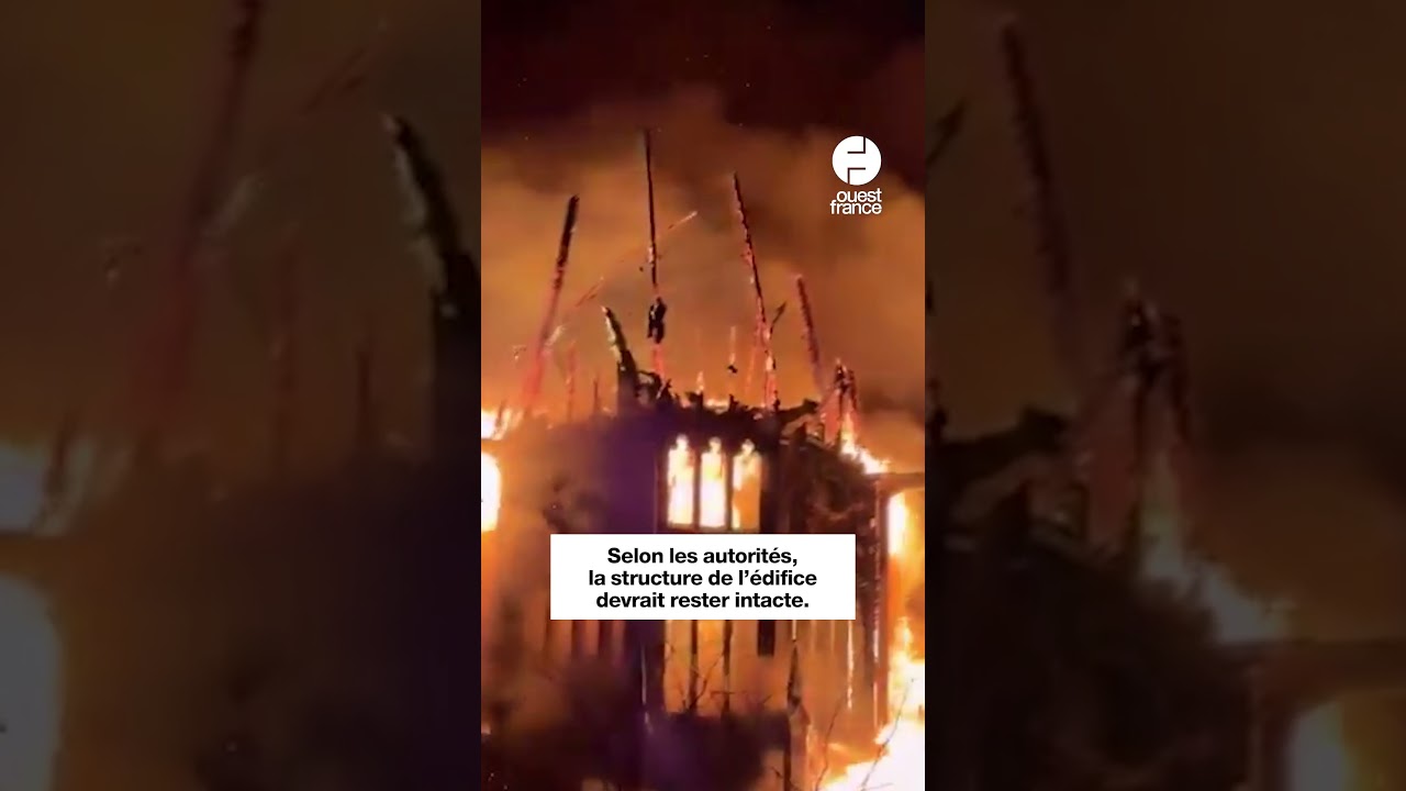Pays-Bas : un incendie a ravag&eacute; une &eacute;glise d&rsquo;Amsterdam lors du Nouvel an