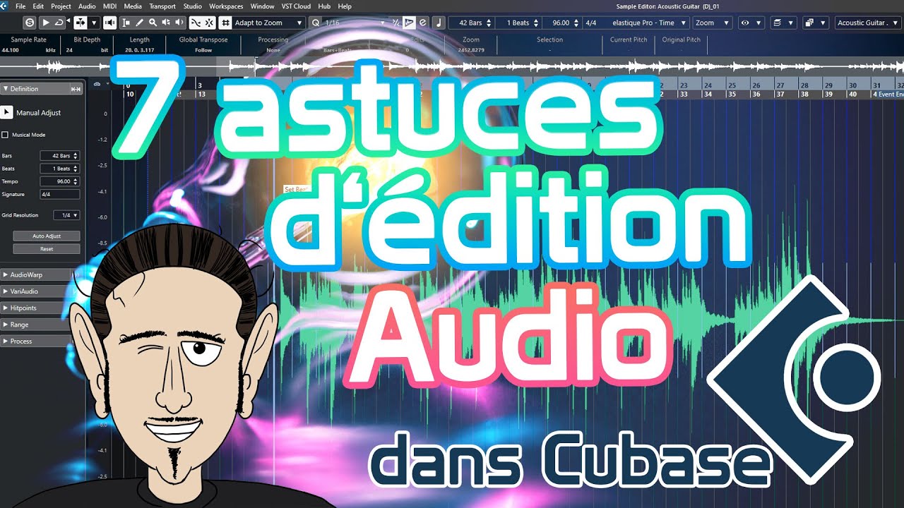 Optimise ta vitesse d'&eacute;dition audio avec ces 7 astuces #cubase #astuce #audio #edit #tipsandtricks