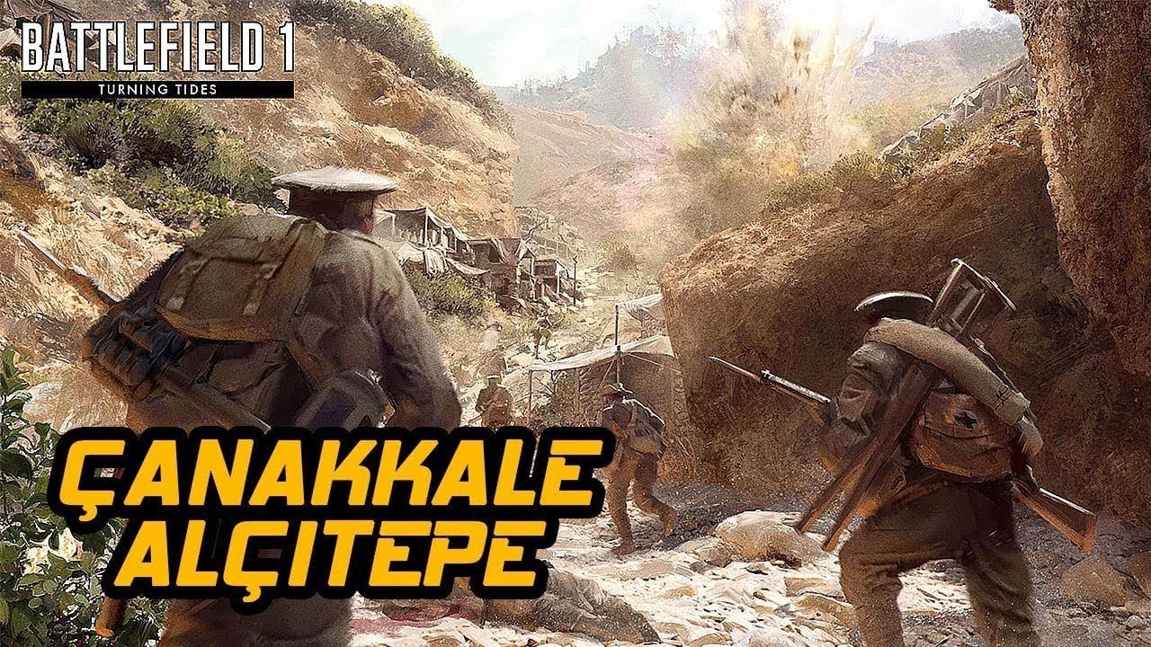 &Ccedil;anakkale Ge&ccedil;ilmez! Al&ccedil;ıtepe M&uuml;dafaası ve 37 Kill - Battlefield 1 T&uuml;rk&ccedil;e #battlefield1