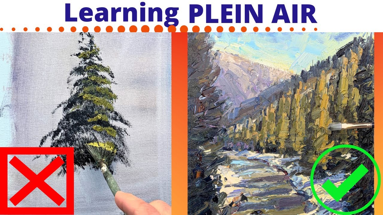 How To Paint Trees For Beginners (3 Easy Plein Air Tips)