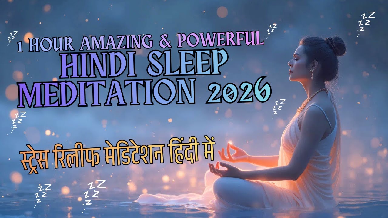 Deep Sleep Guided Meditation in Hindi | Fall Asleep Fast & Wake Up Refreshed (2026)