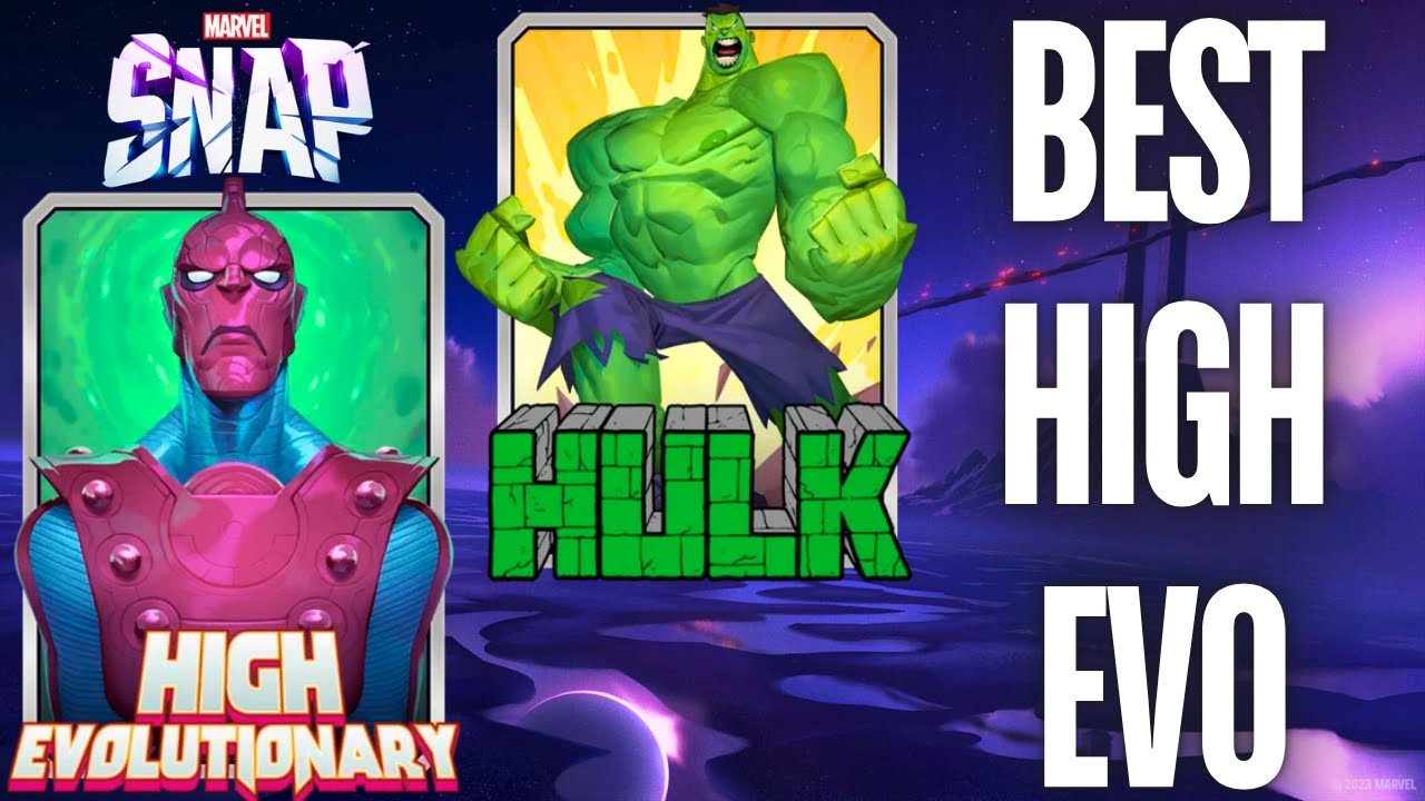 Best High Evolutionary Deck in Marvel Snap