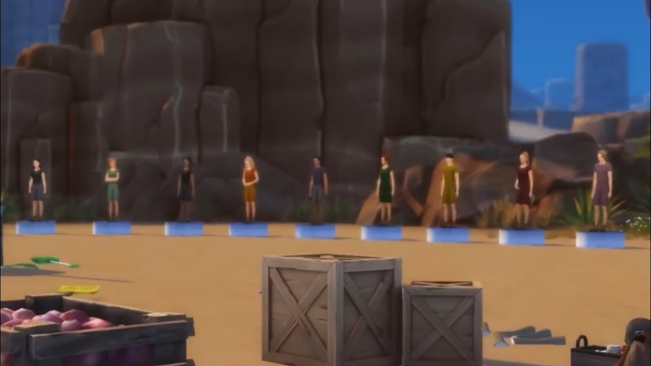 The 45th Sims 4 Hunger Games Death Order