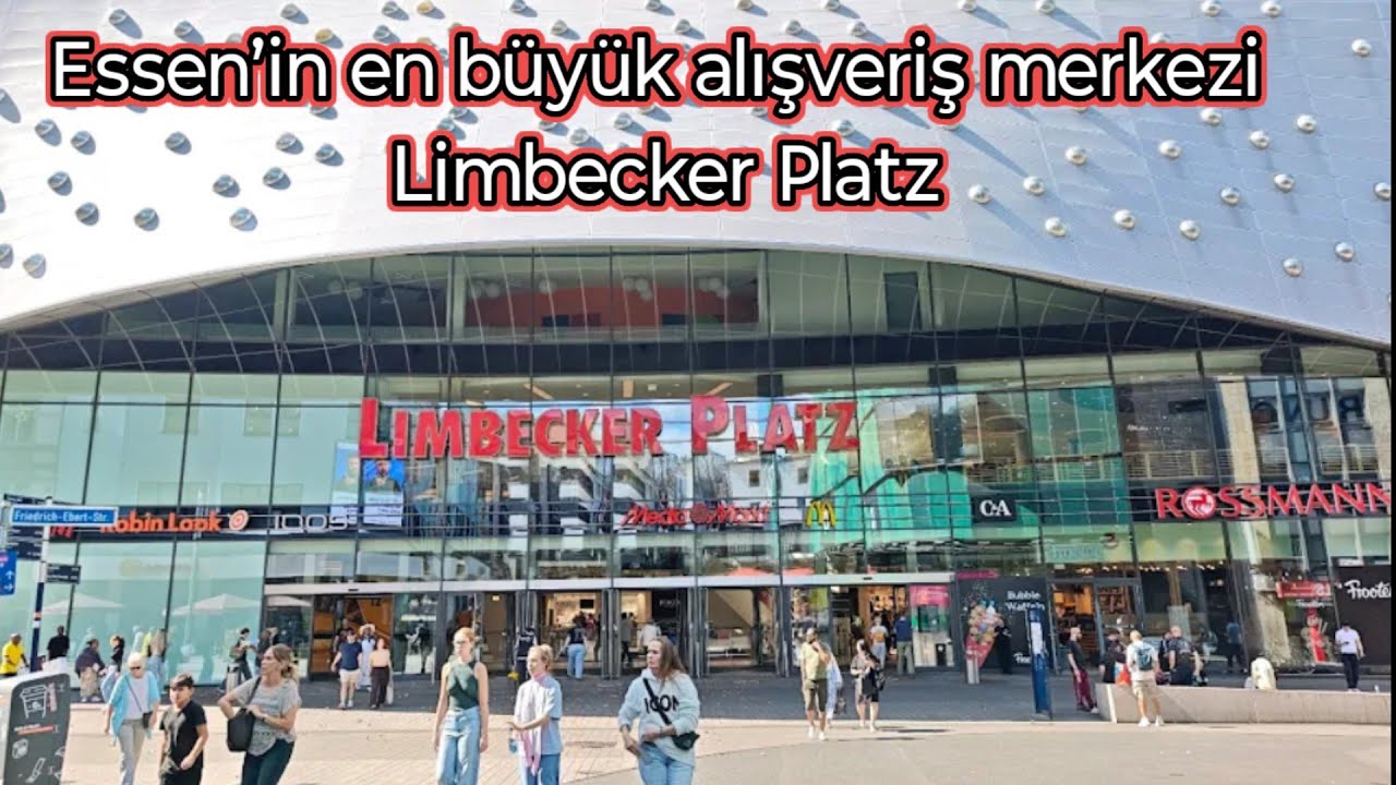 Essen’de Limbecker Platz Alışveriş Merkezi Gezisi 🛍️✨