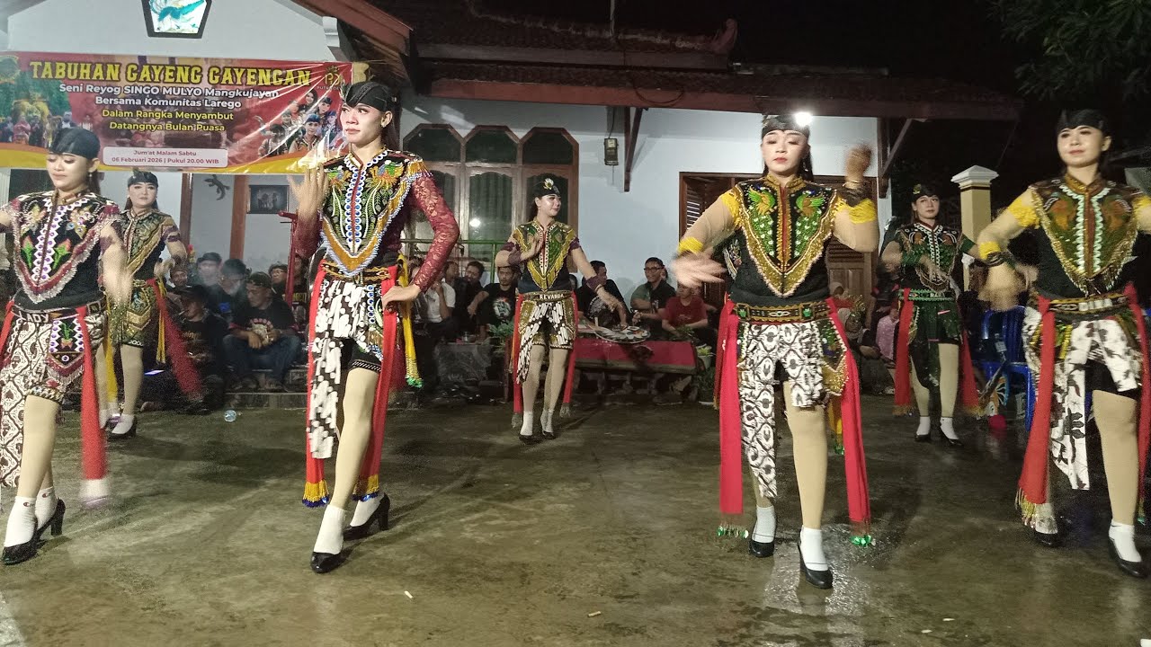 TABUHAN GAYENG REOG SINGO MULYO,MANGKUJAYAN