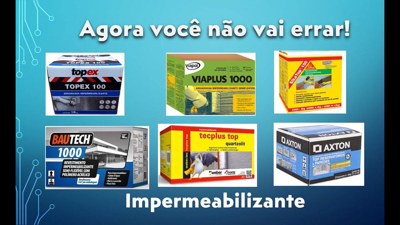 Preparar e aplicar impermeabilizante