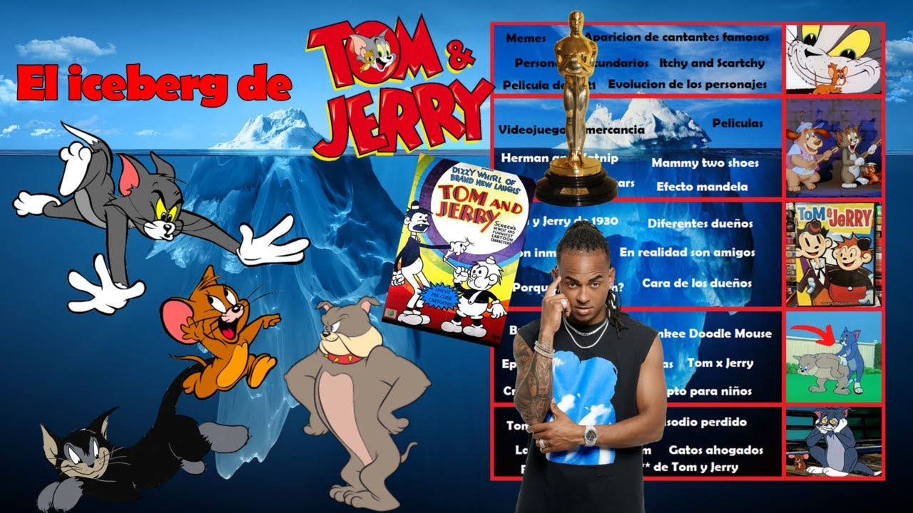 EL ICEBERG MAS COMPLETO DE TOM Y JERRY (Curiosidades, Misterios, Teorías y mas)