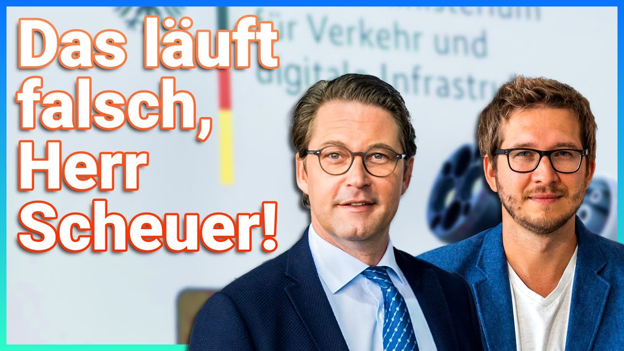 Herr Scheuer, das läuft falsch in der Elektromobilität - Interview mit Andreas Scheuer