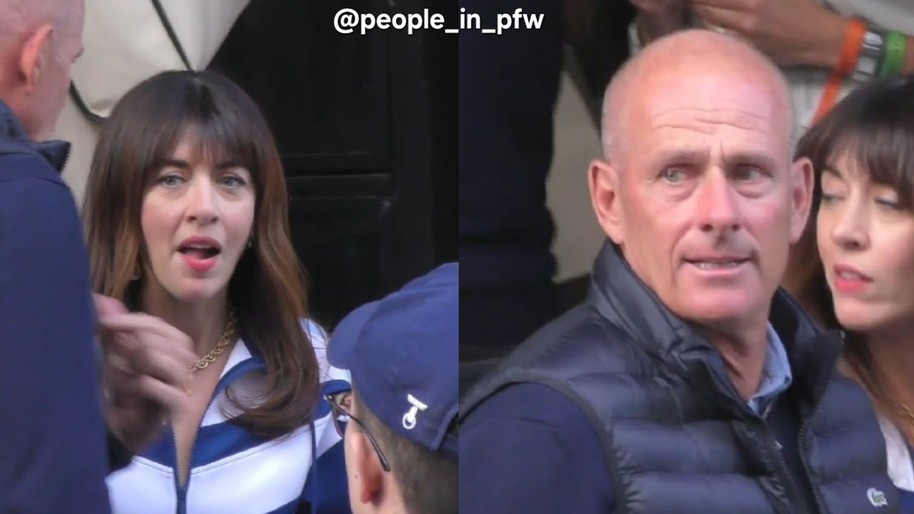 Nolwenn Leroy, Arnaud Clément & Guy Forget - Défilé Lacoste SS25 à Paris - 01.10.2024