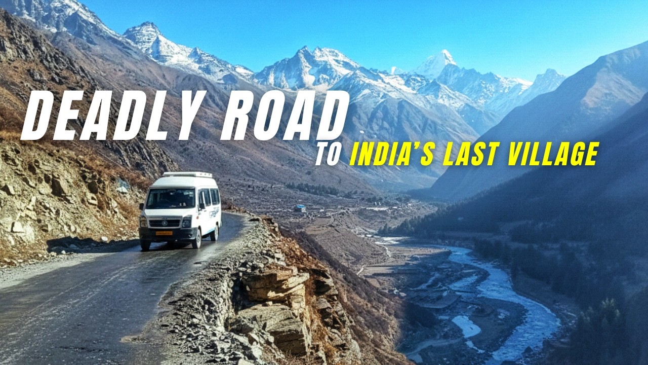 Dangerous Road Trip to India’s Last Village 🇮🇳🥶 | Sangla to Chitkul