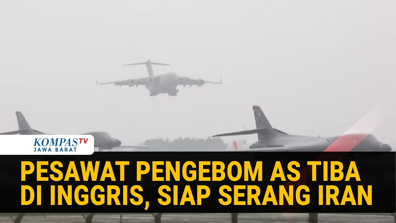 3 Pesawat Pengebom B-1 AS Tiba di Inggris Selatan, Sinyal Serangan Jarak Jauh ke Iran?
