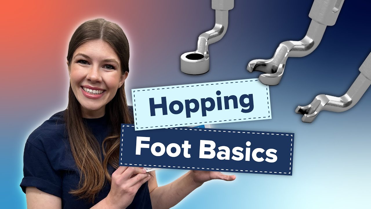 Master Your Quilting: 3 Hopping Feet, Endless Possibilities!