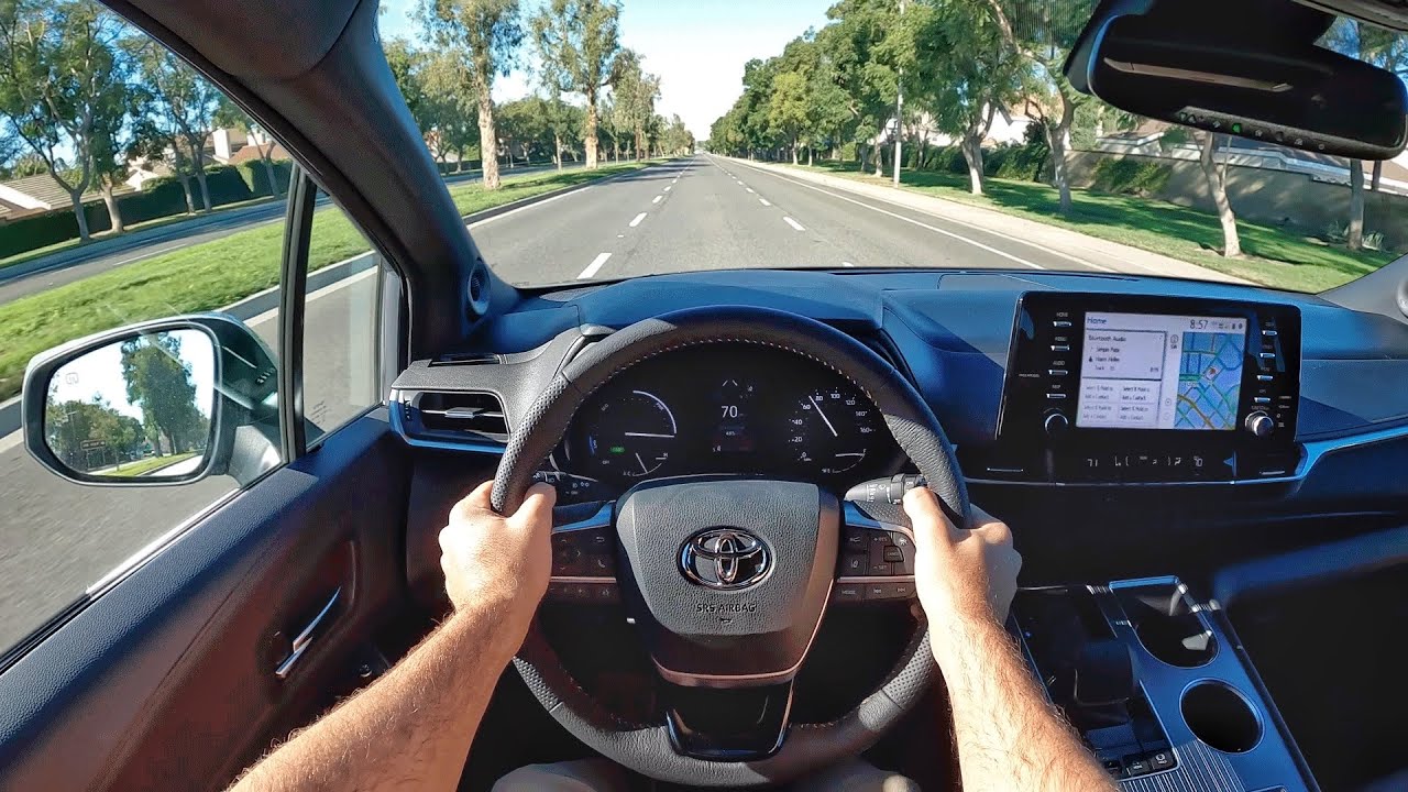 2022 Toyota Sienna XLE Woodland Edition POV Test Drive (3D Audio)(ASMR)