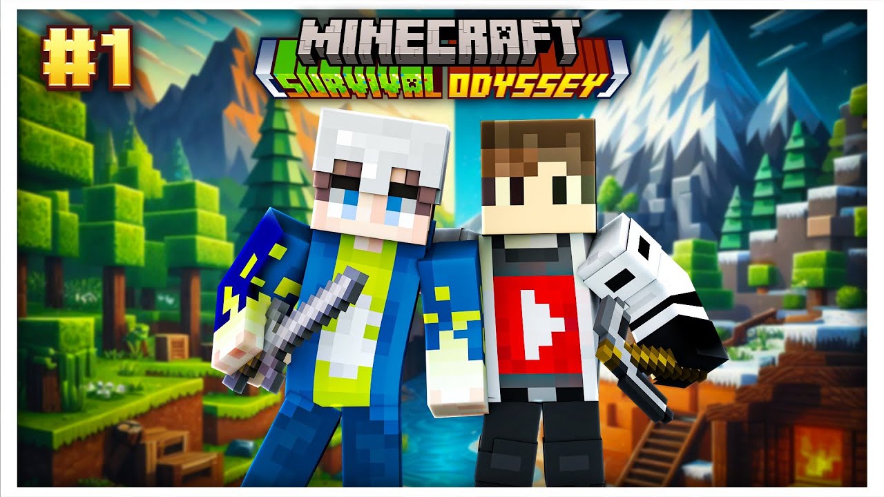 A FUN ADVENTURE BEGINS 😍 | Minecraft Survival Odyssey | Maddy Telugu Gamer